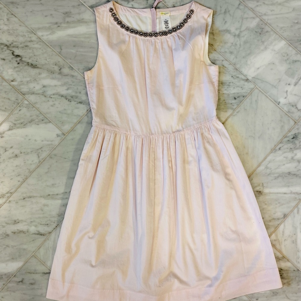 Crewcuts embellished collar dress, size 14